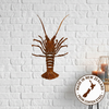 Crayfish - aged Corten Steel