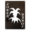 BAMA627 Joker Face Corten Steel Wall Art