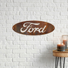 ford logo aged