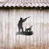 Duck Hunter Metal Wall Art