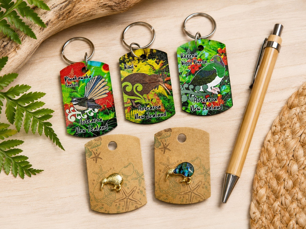 Pens, Pins & Keyrings