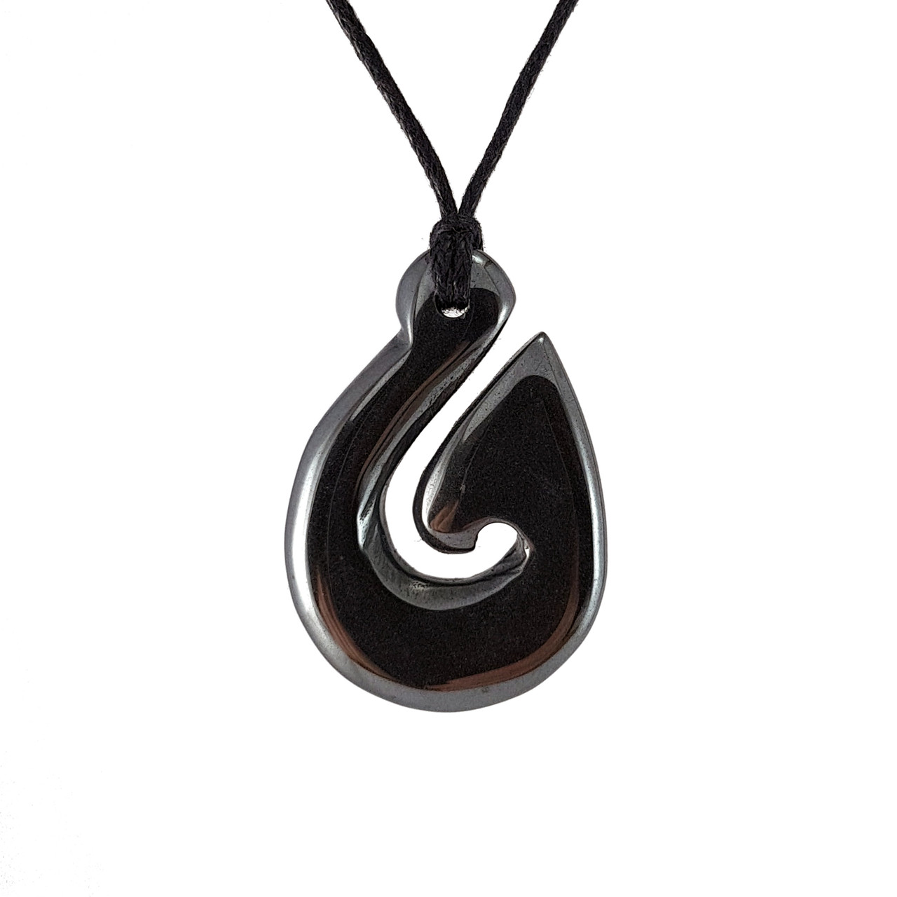 Hematite Fish Hook