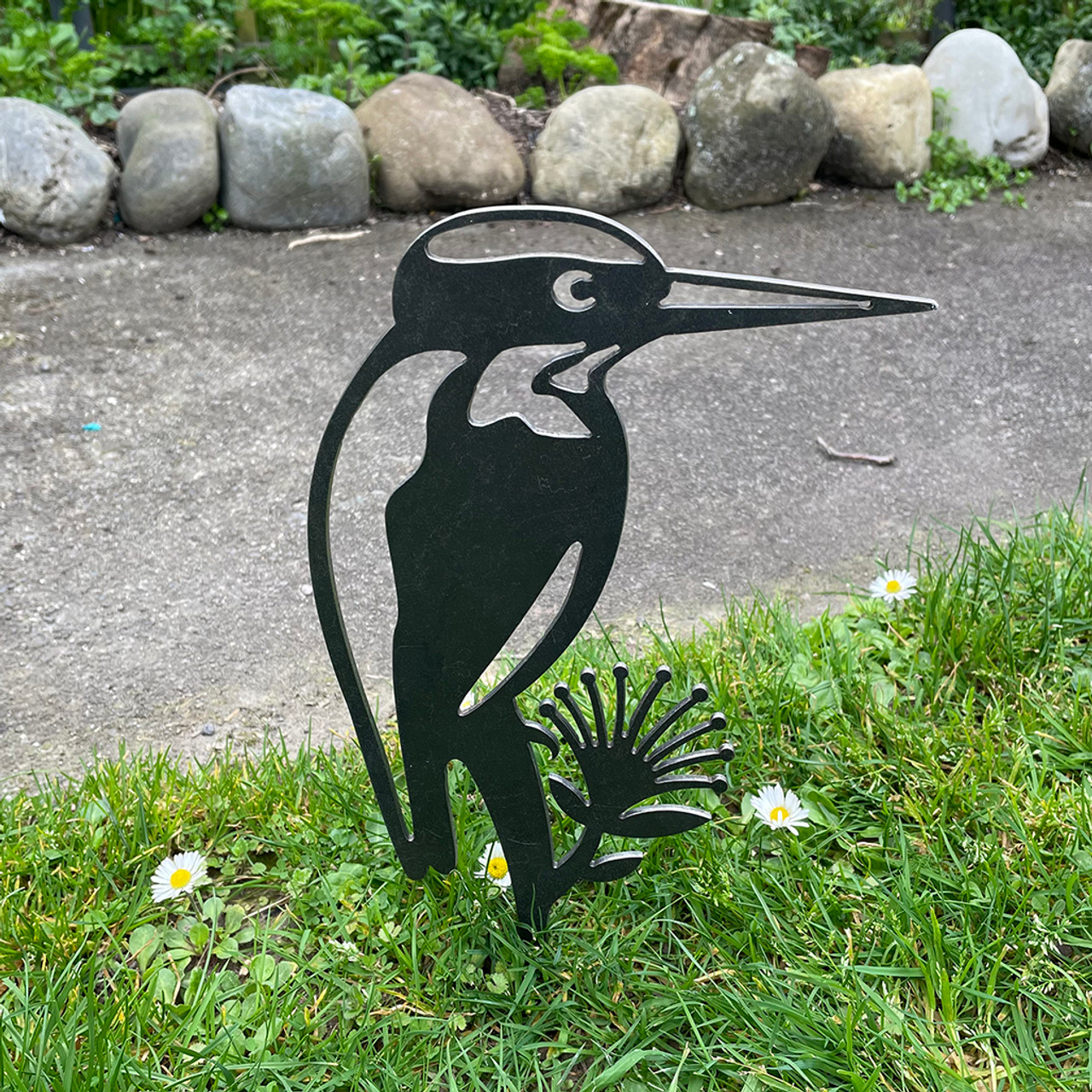 BAMA116 Kingfisher Corten Steel Garden Art