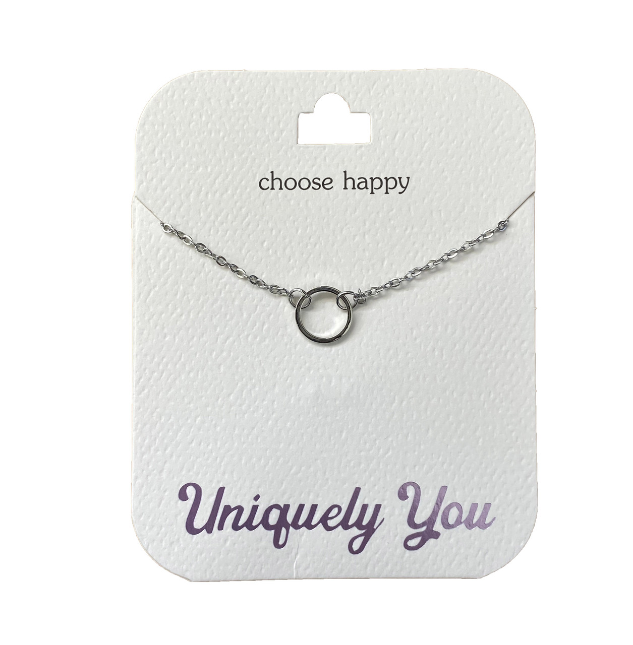 YOU4010 Uniquely You Pendant, Choose happy