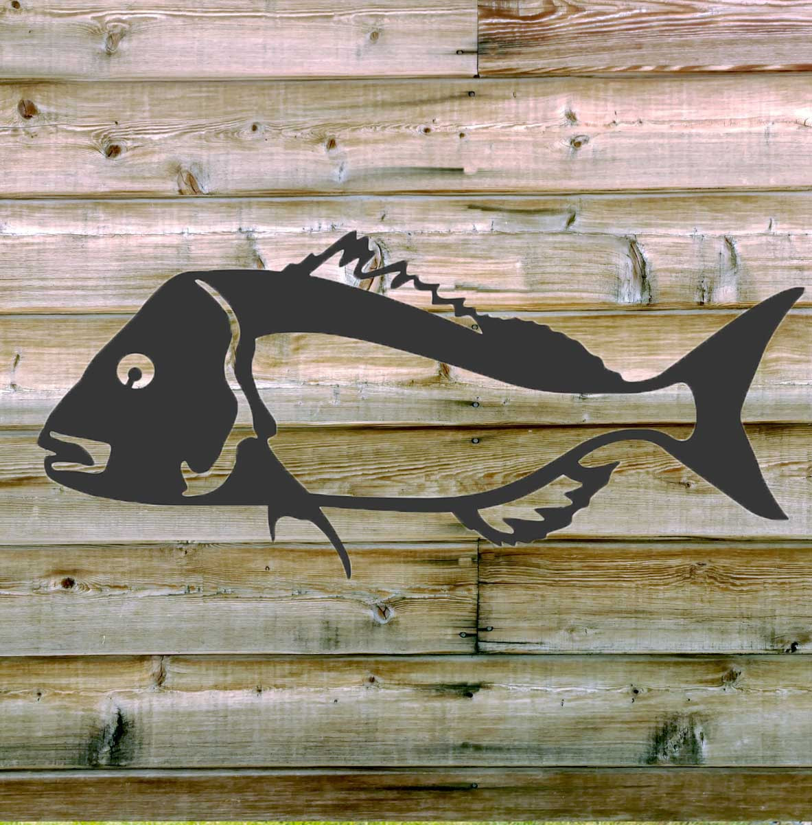 Snapper Corten Steel Wall Art