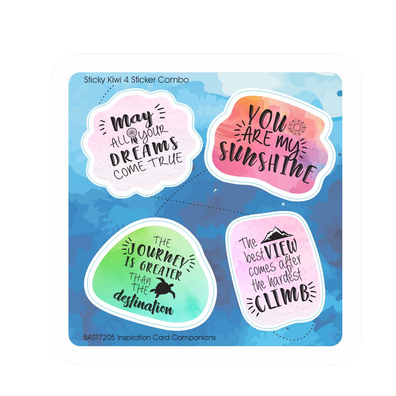 4 Sticker combo Inspiration