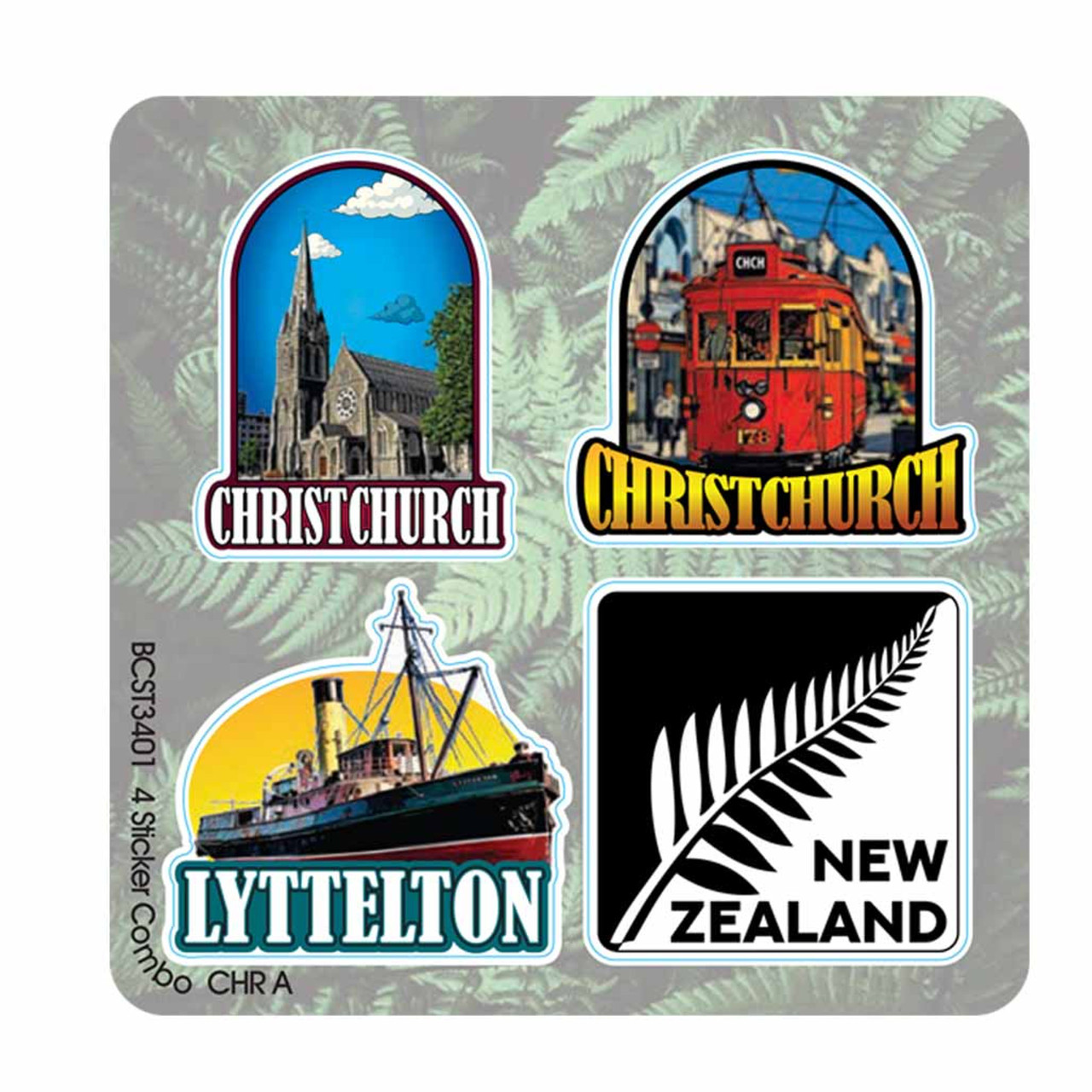 4 Sticker combo Chr A