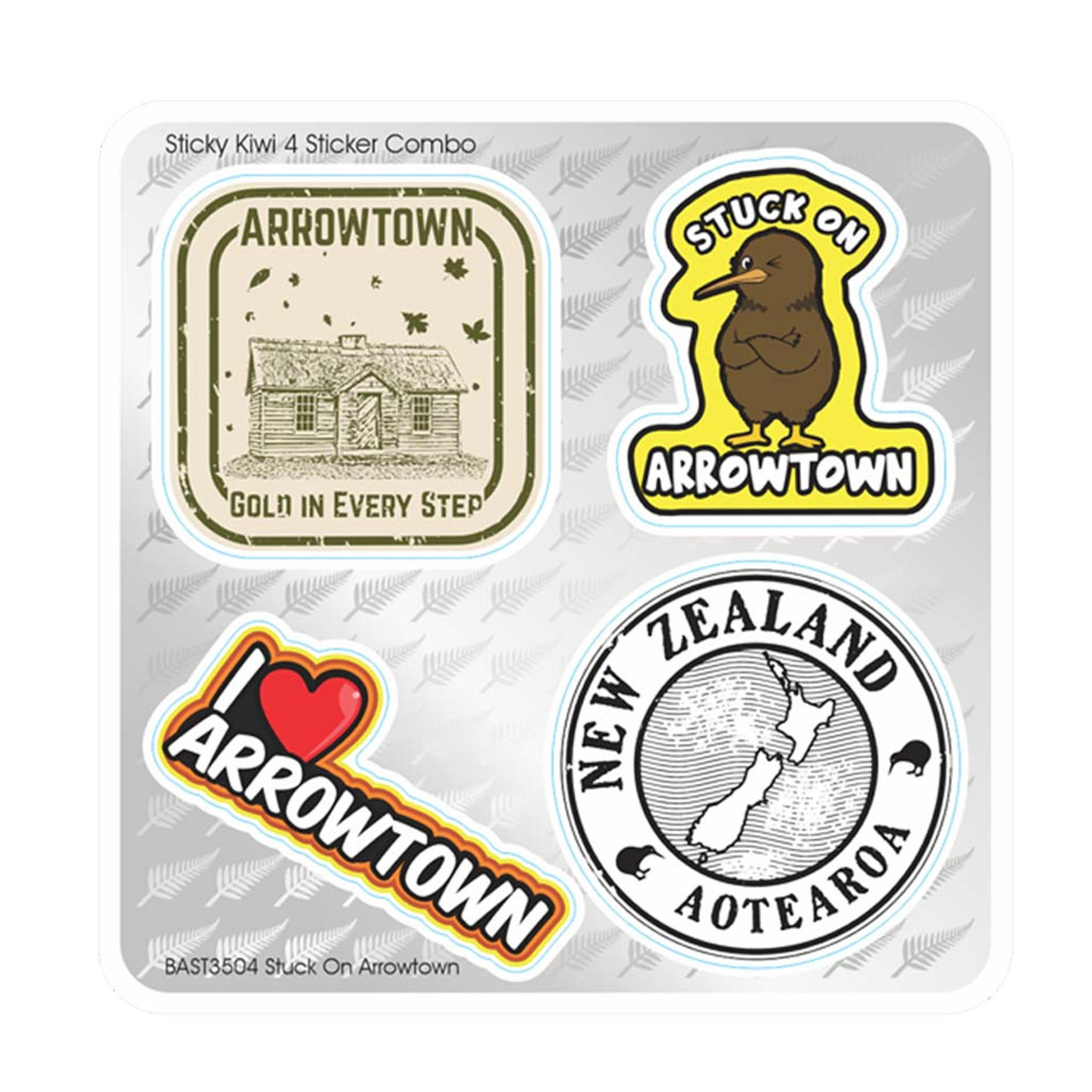 4 sticker combo Stuck on Arrowtown