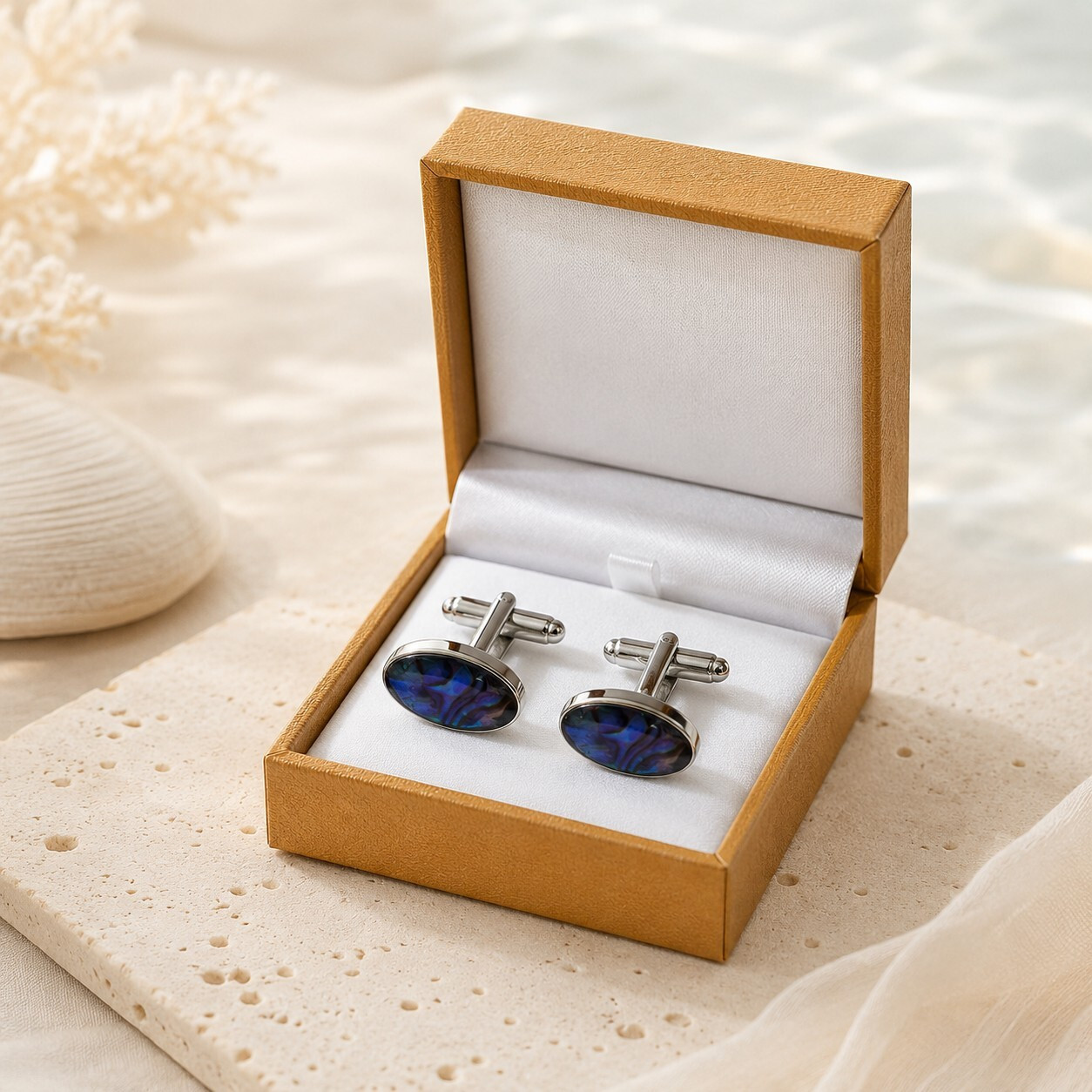 Paua Cufflinks