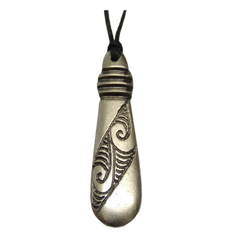 Pewter Pendant - Patu