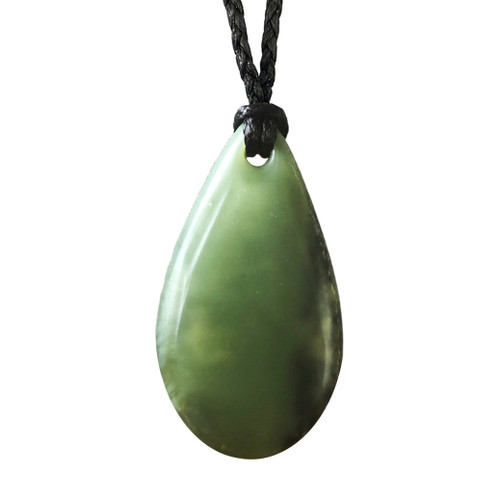 NZ Pounamu Teardrop Pendant