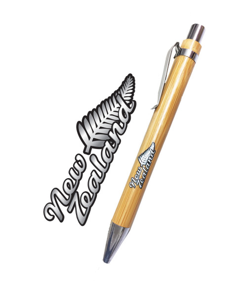 Bamboo Pen - Silver Fern