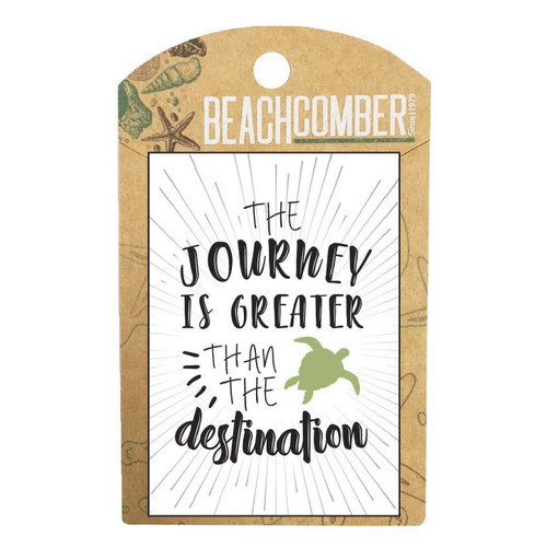 BCMG4026 Magnet The journey is greater Carded