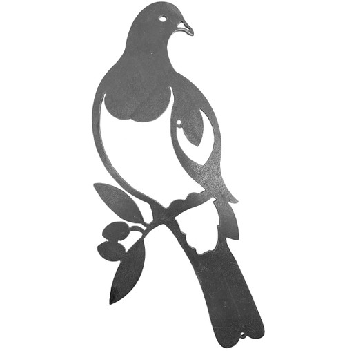 Kererū Metal Wall Art – Corten Steel