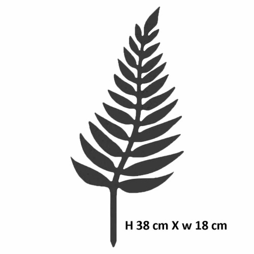 Fern Garden Art – Corten Steel