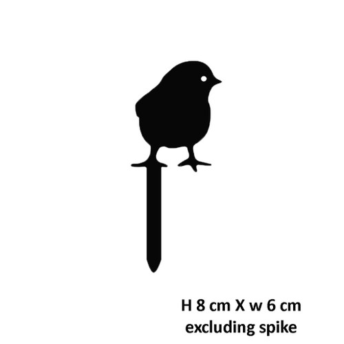 Chick 1 Garden Art – Corten Steel