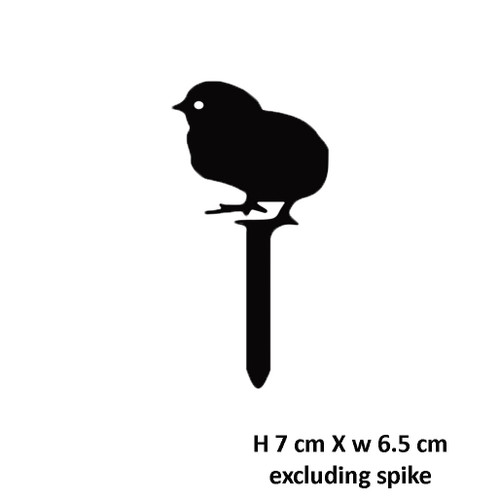 Chick 2 Garden Art – Corten Steel