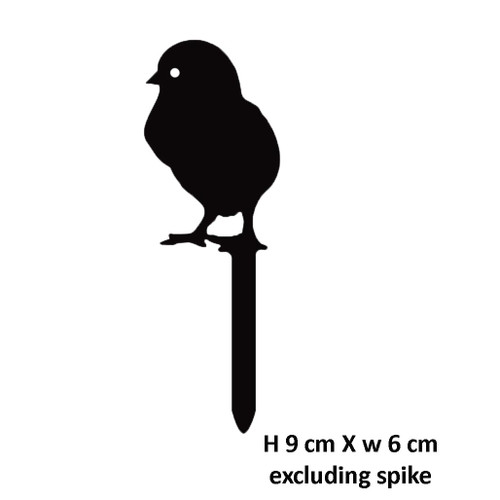 Chick 3 Garden Art – Corten Steel