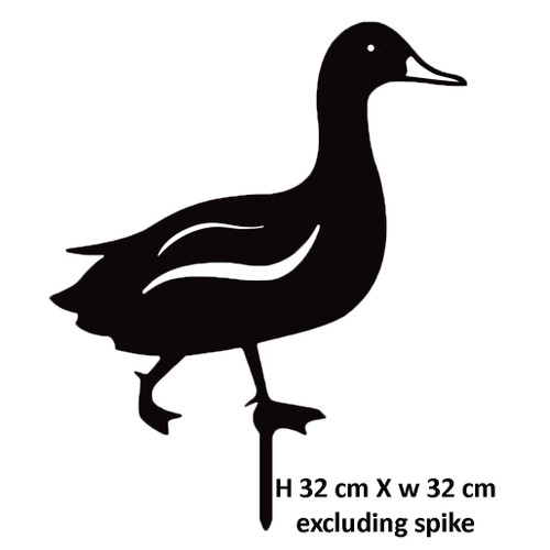 Mother Duck Garden Art – Corten Steel