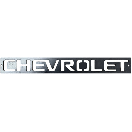 Chevrolet Metal Wall Art – Corten Steel