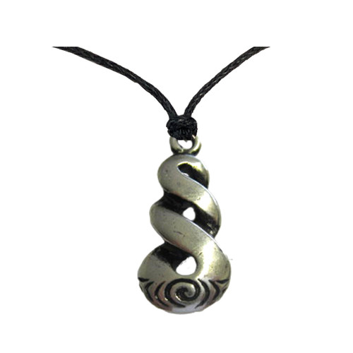 Pewter pendant on chain - Infinity