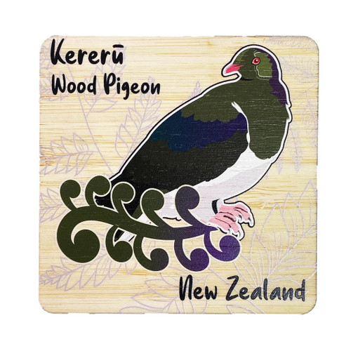 Kereru Bamboo Coaster