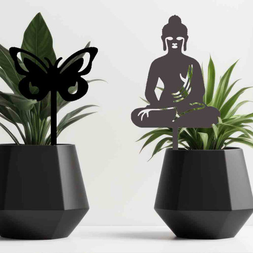 Mini Buddha Pot Plant Art