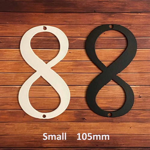 White No 8 Small 105mm