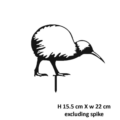 Small Kiwi Garden Art – Corten Steel