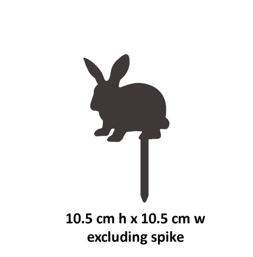 Baby Bunny Garden Art – Corten Steel