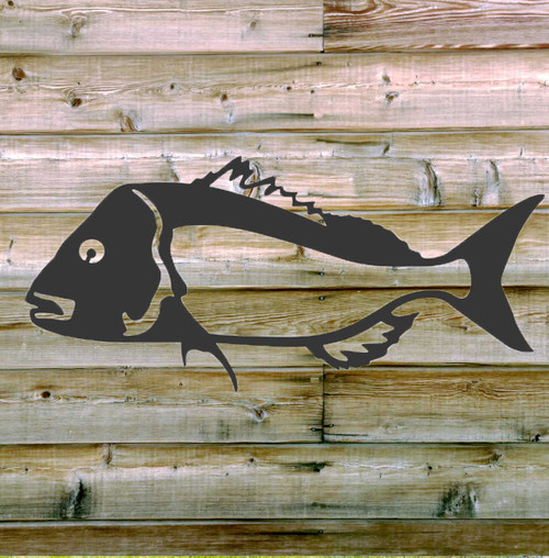 Snapper Corten Steel Wall Art