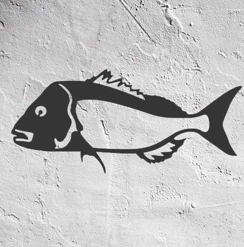 Snapper Corten Steel Wall Art