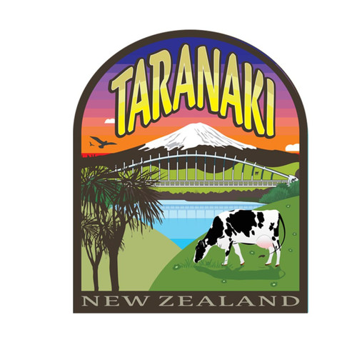 Taranaki Arch Sticker