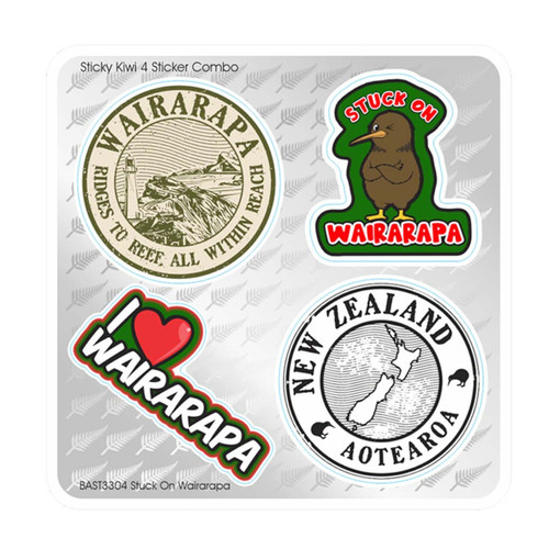4 sticker combo - Stuck on Wairarapa