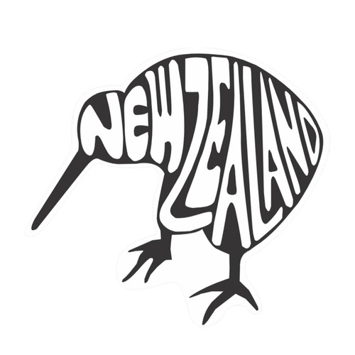 New Zealand Kiwi Sticker