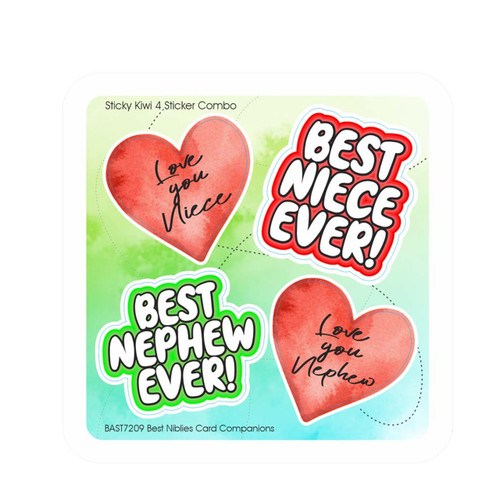 4 Sticker combo Best Niblies