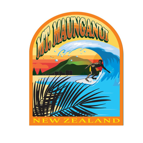 Sticker 9cm Arch Mt Maunganui