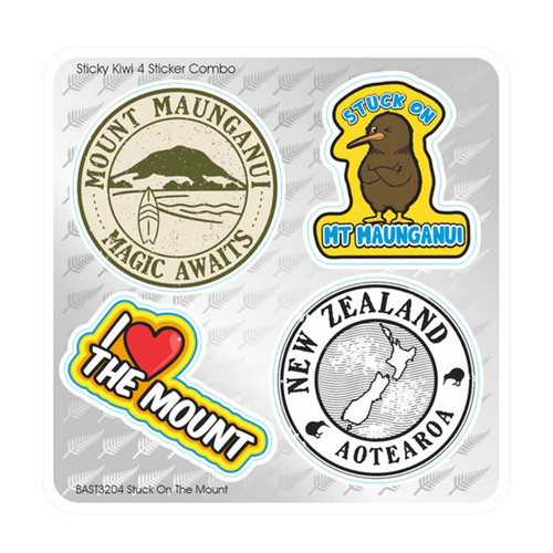 4 sticker combo - Stuck on The Mount