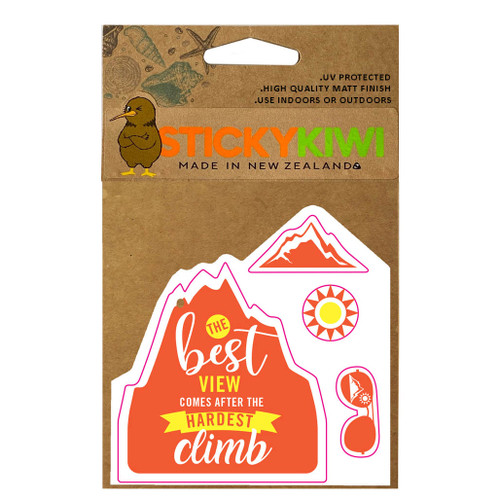 The Best View Sticker