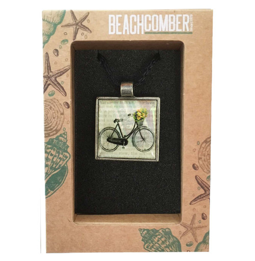 Mother Of Pearl Bike Pendant
