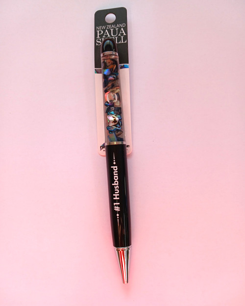 #1 Husband Paua Pen