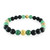 KL28d Aventurine and Jasper Lava Bracelet