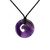 Amethyst Spiral Pendant