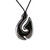 Hematite Fancy Fish Hook Pendant