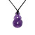 Amethyst Double Infinity Pendant