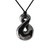 Hematite Infinity Pendant