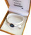 Paua Cuff Bangle Round Silvertone Boxed