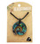 Koru Paua Pendant - Carded