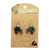 Small Kiwi Paua Earrings - Carded