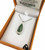 NZ Pounamu Teardrop Pendant Boxed